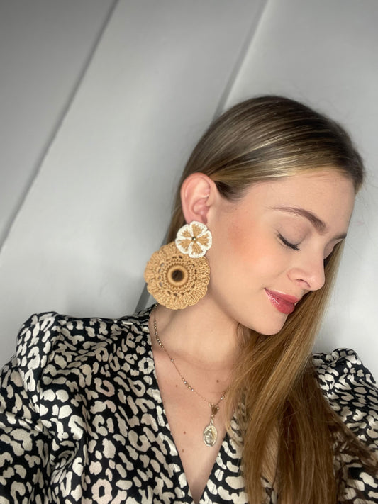 Maxi Arete en Crochet